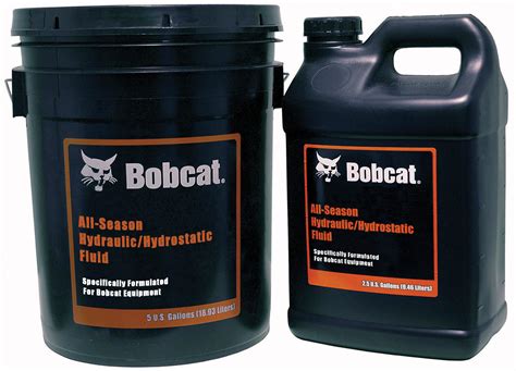 bobcat hydraulic oil specs